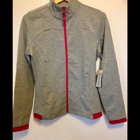 NWT Free Motion Fitness After Workout Zip Jacket - Picture 6 of 8